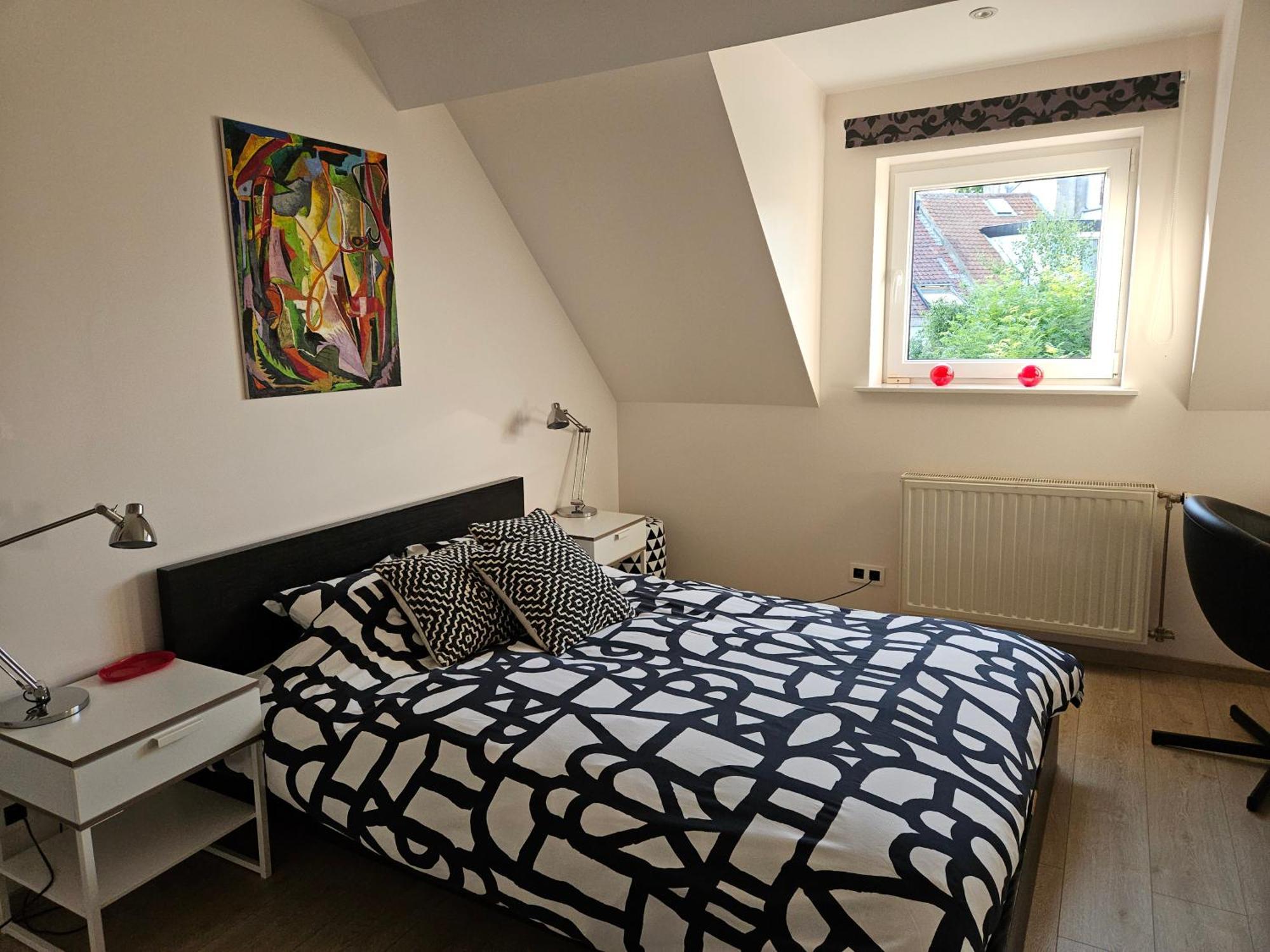 Apartmán Modern Duplex With Garden Brusel Exteriér fotografie